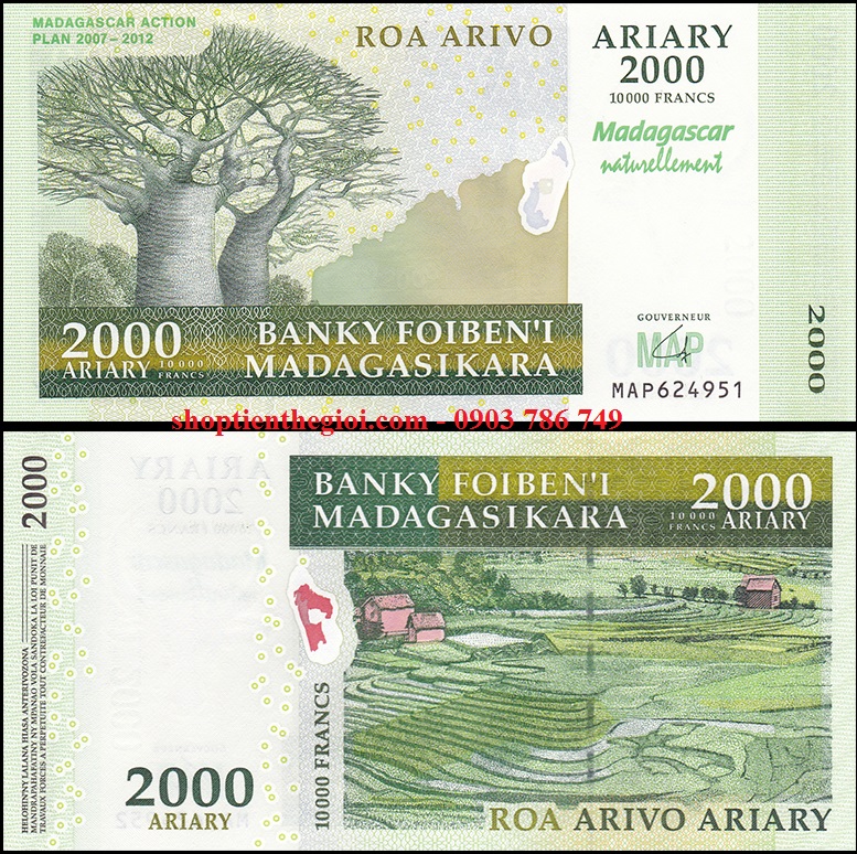 Madagasca2000 Aliari 2004 UNC
